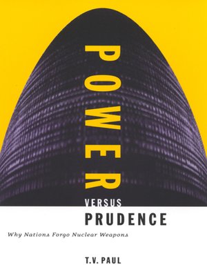 cover image of Power versus Prudence